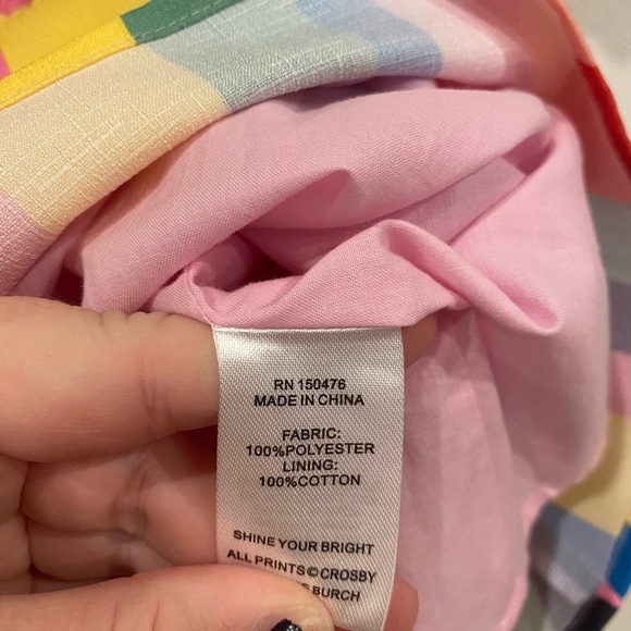 NWT Crosby by Mollie Burch Louise Boardwalk Striped Top Size XS - Picture 5 of 6